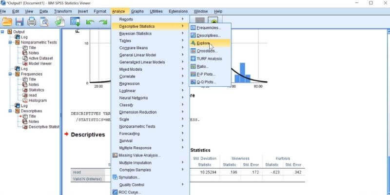 Các bước vẽ biểu đồ xác suất chuẩn