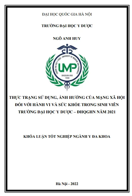 Ảnh hưởng của mạng xã hội đến sức khỏe và hành vi