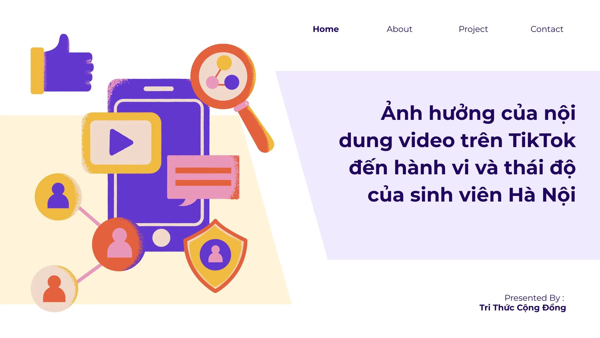 Ảnh hưởng của mạng xã hội Ticktok đến hành vi và thái độ sinh viên Hà Nội