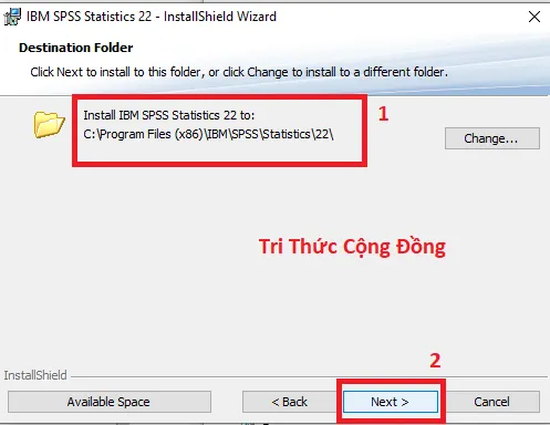 Quá trỉnh tải SPSS 22 FULL CRACK