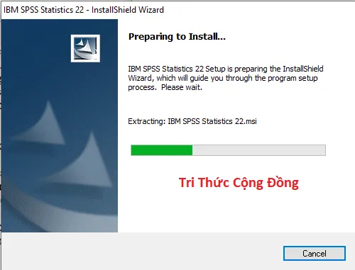 Quá trỉnh tải SPSS 22 FULL CRACK