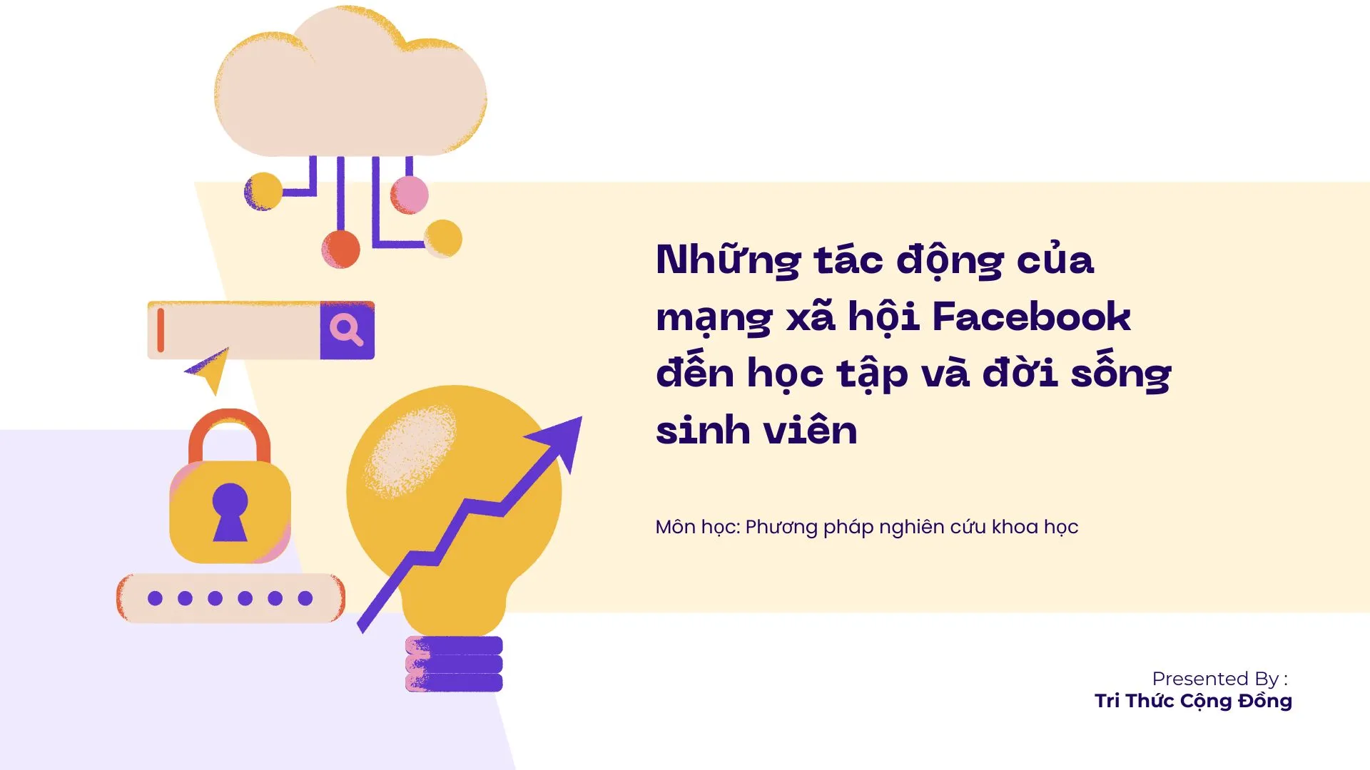 Tác động của MXH facebook đến học tập và đời sống sv