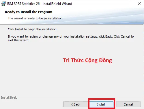 Quá trình tải SPSS 26 miễn phí