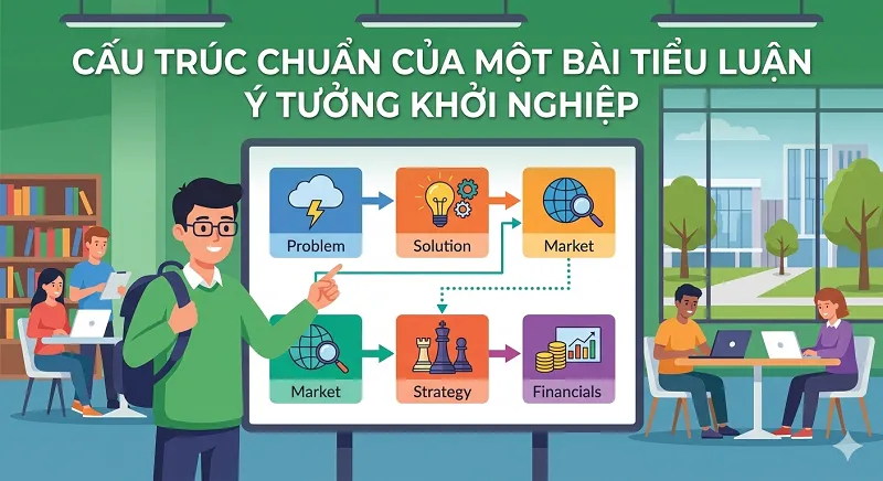 Cấu trúc chuẩn của một bài tiểu luận ý tưởng khởi nghiệp Cấu trúc chuẩn của một bài tiểu luận ý tưởng khởi nghiệp