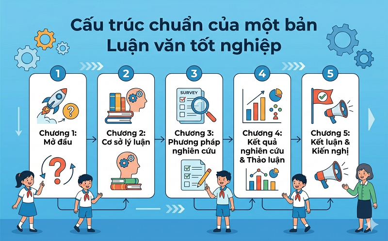 Cấu trúc chuẩn của một bản Luận văn tốt nghiệp