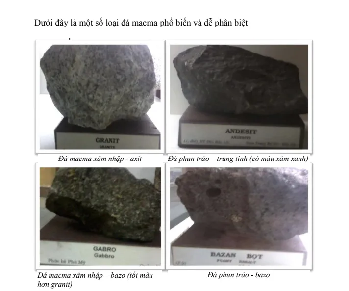 Báo cáo thực tập địa chất công trình tại mỏ đá Hóa An – Châu Thới