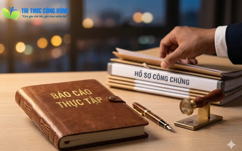 Đề tài báo cáo thực tập tại văn phòng công chứng