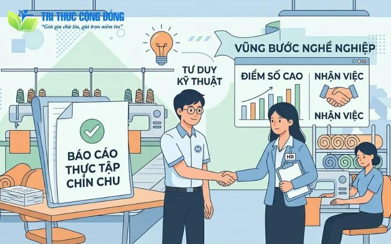 Bí quyết viết lời mở đầu báo cáo thực tập ngành may​ đạt điểm cao
