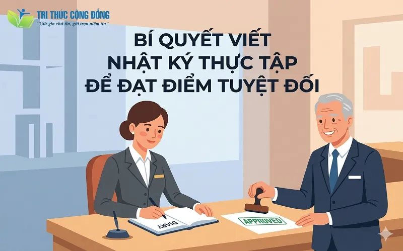 Bí quyết viết nhật ký thực tập để đạt điểm tuyệt đối