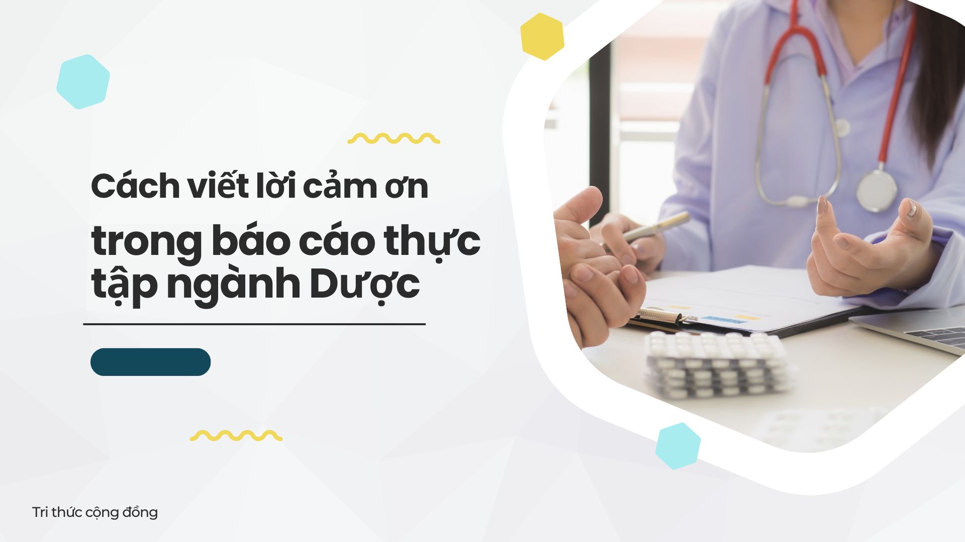 Cách viết lời cảm ơn trong báo cáo thực tập ngành dược