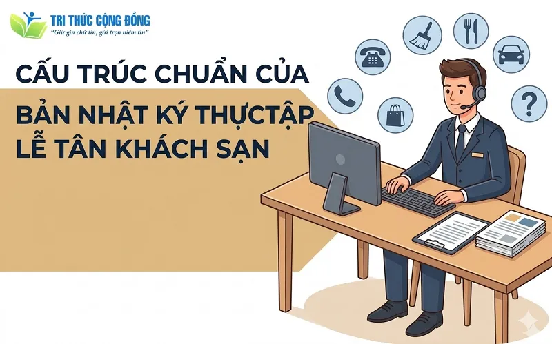 Cấu trúc bản nhật ký thực tập lễ tân khách sạn​