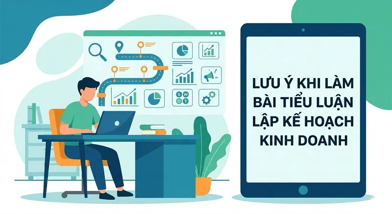 Lưu ý khi làm bài tiểu luận lập kế hoạch kinh doanh