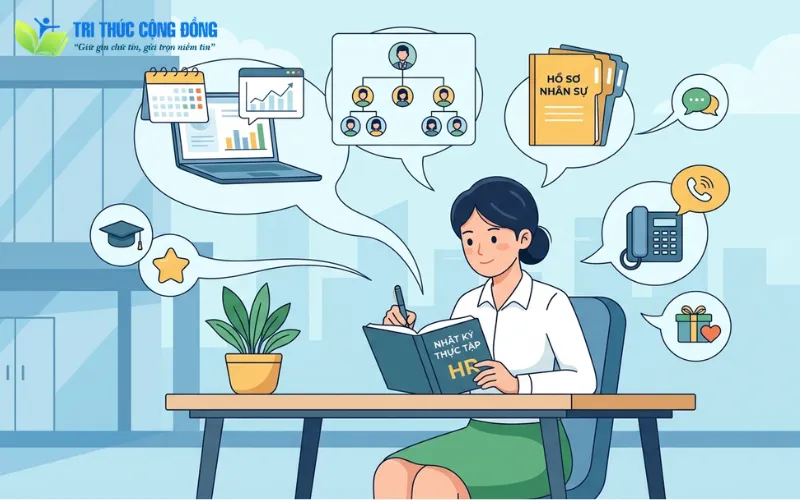 Nhật ký thực tập phòng hành chính nhân sự là gì?