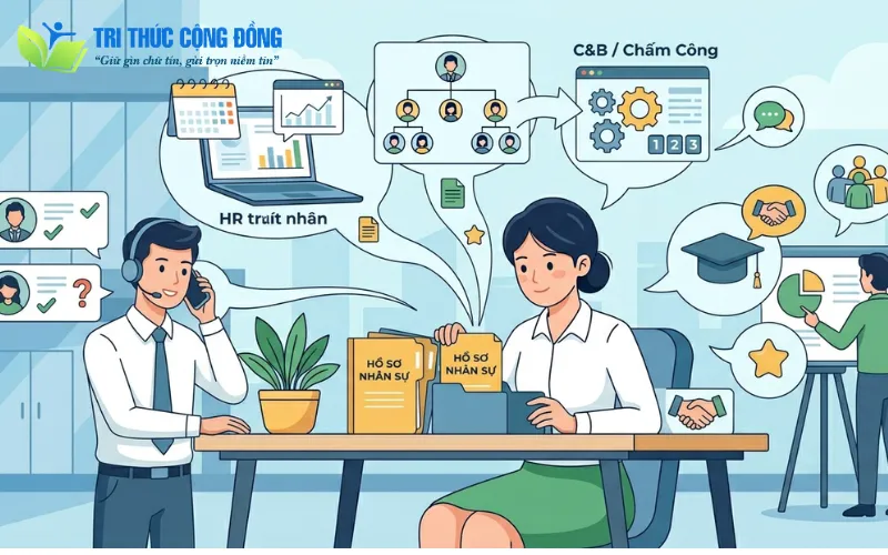 Nội dung nhật ký thực tập Nhân sự