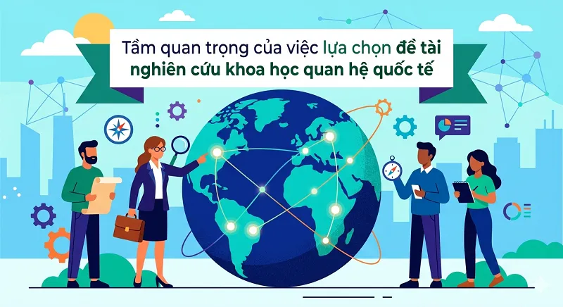 Tầm quan trọng của việc lựa chọn đề tài nghiên cứu khoa học quan hệ quốc tế Tầm quan trọng của việc lựa chọn đề tài nghiên cứu khoa học quan hệ quốc tế