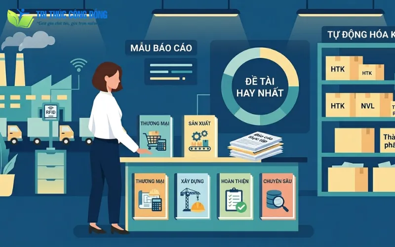 Tổng hợp các báo cáo thực tập kế toán hàng tồn kho mới nhất