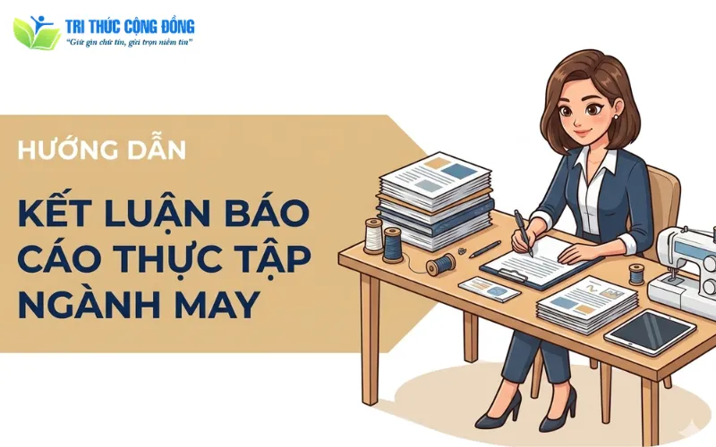 Vai trò của phần kết luận trong báo cáo thực tập ngành may