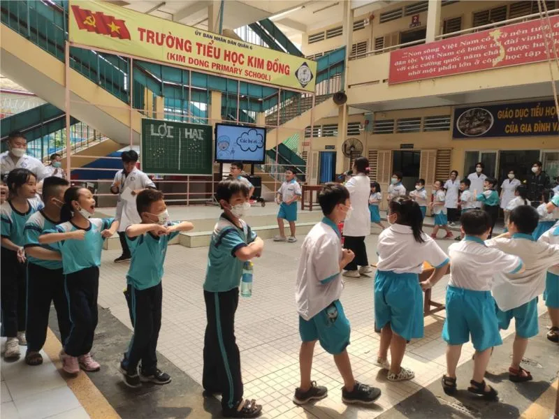 Báo cáo thực tập sư phạm tiểu học Trường tiểu học Kim Đồng