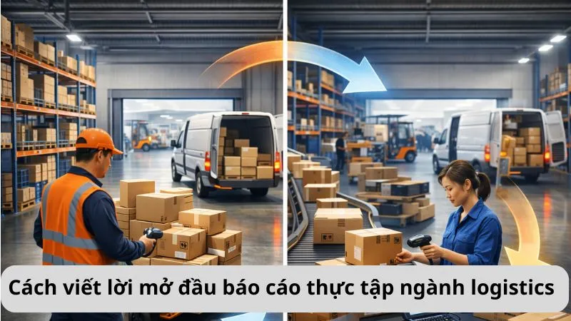 Cách viết lời mở đầu báo cáo thực tập ngành logistics