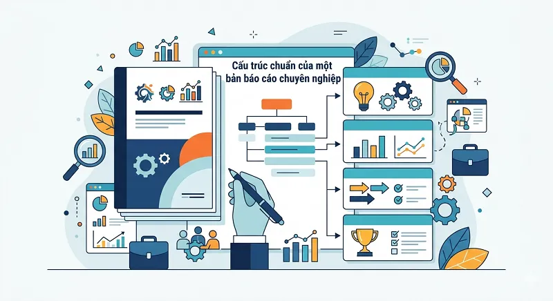 Cấu trúc chuẩn của một bản báo cáo chuyên nghiệp