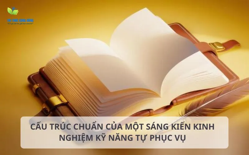 Cấu trúc chuẩn của một sáng kiến kinh nghiệm kỹ năng tự phục vụ