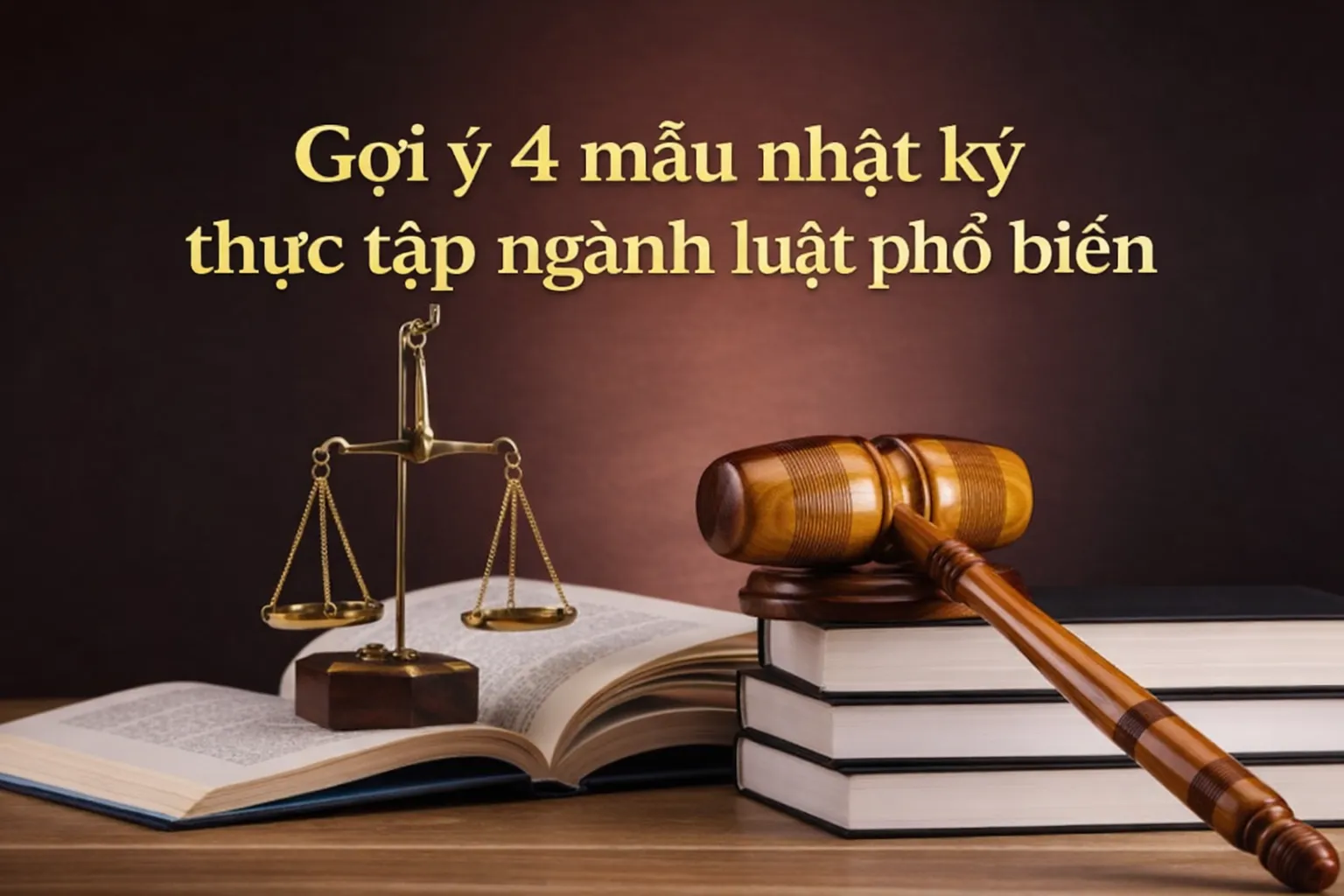 Gợi ý 4 mẫu nhật ký thực tập ngành luật phổ biến