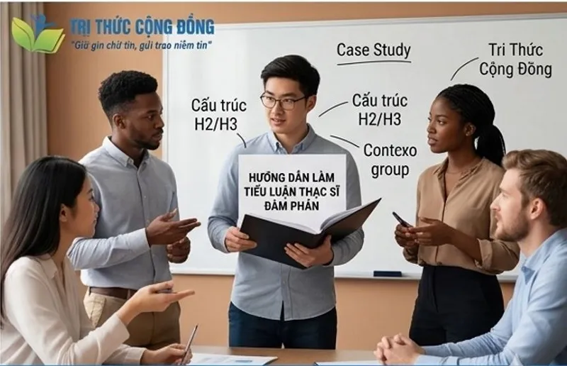 Hướng dẫn làm tiểu luận thạc sĩ đàm phán trong kinh doanh Hướng dẫn làm tiểu luận thạc sĩ đàm phán trong kinh doanh
