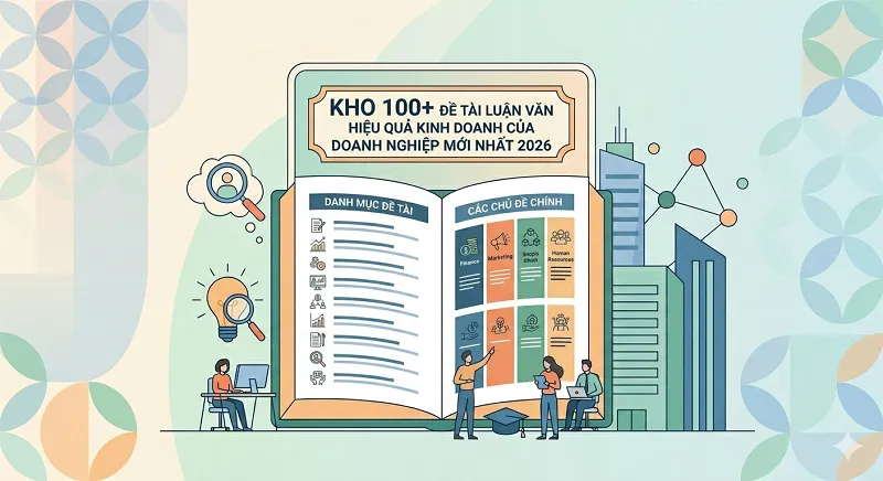 Kho 100+ đề tài luận văn hiệu quả kinh doanh của doanh nghiệp mới nhất 2026