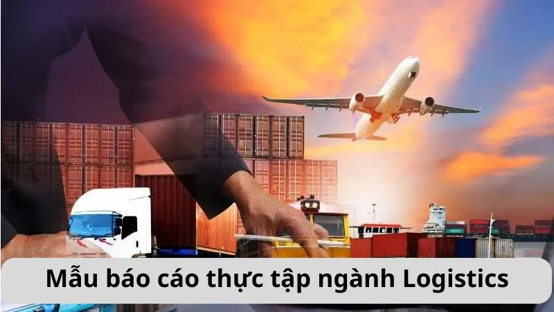 Mẫu báo cáo thực tập ngành logistics gây ấn tượng