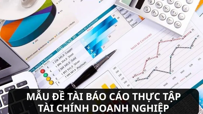 Mẫu đề tài báo cáo thực tập tài chính doanh nghiệp