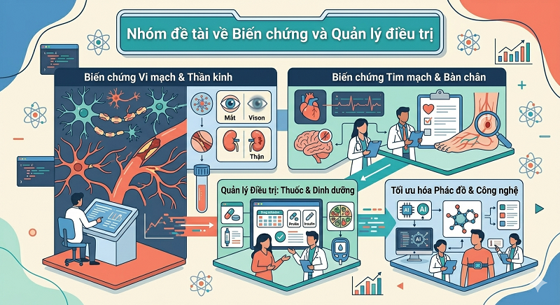 Nhóm đề tài về Biến chứng và Quản lý điều trị Nhóm đề tài về Biến chứng và Quản lý điều trị