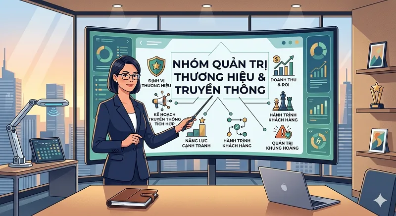 Nhóm Quản trị Thương hiệu & Truyền thông