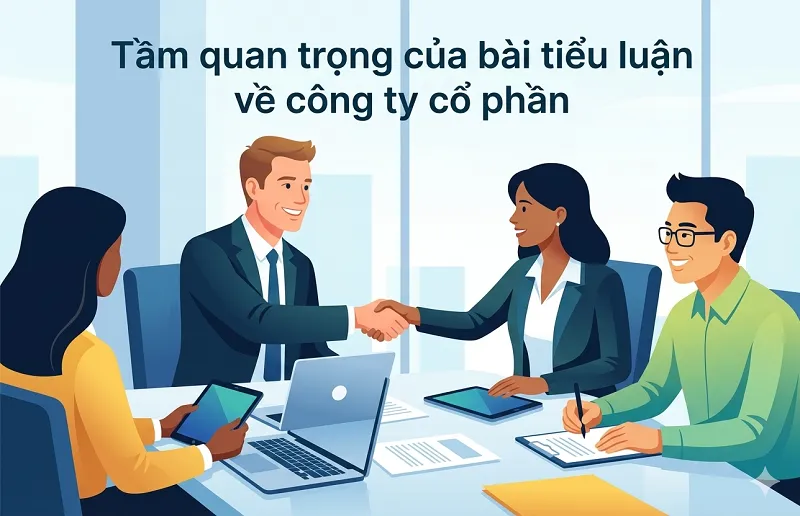 Tầm quan trọng của bài tiểu luận về công ty cổ phần Tầm quan trọng của bài tiểu luận về công ty cổ phần