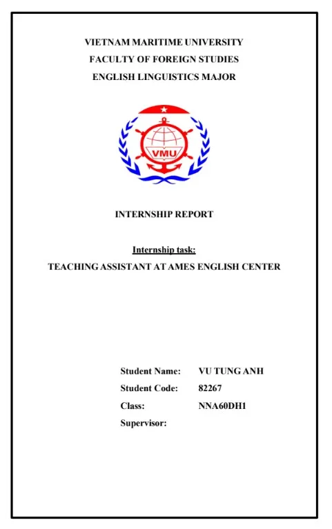 Teaching Assistant At Ames English Center