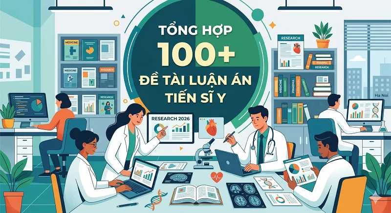 Tổng hợp 100+ Đề tài Luận án Tiến sĩ Y Tổng hợp 100+ Đề tài Luận án Tiến sĩ Y