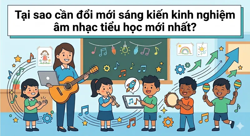 Tại sao cần đổi mới sáng kiến kinh nghiệm âm nhạc tiểu học mới nhất? Tại sao cần đổi mới sáng kiến kinh nghiệm âm nhạc tiểu học mới nhất?
